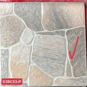 Ảnh thực tế gạch Taicera G38C53JF 30x30 Courtyard, tách từ ảnh mẫu
