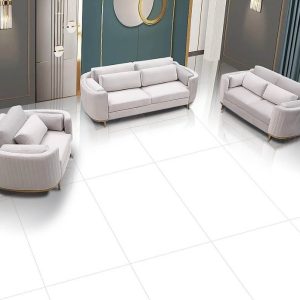 Phòng khách lát gạch Taicera GP63035JF 30x60 Super White