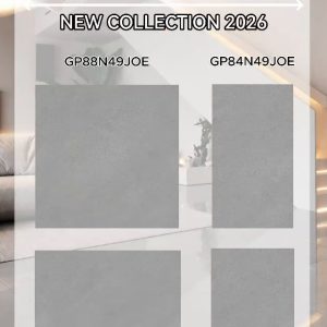 Gạch Taicera Marvel Series 2026 Mist Creek Grey – GP88N49J0E 80×80 và GP84N49J0E 40×80