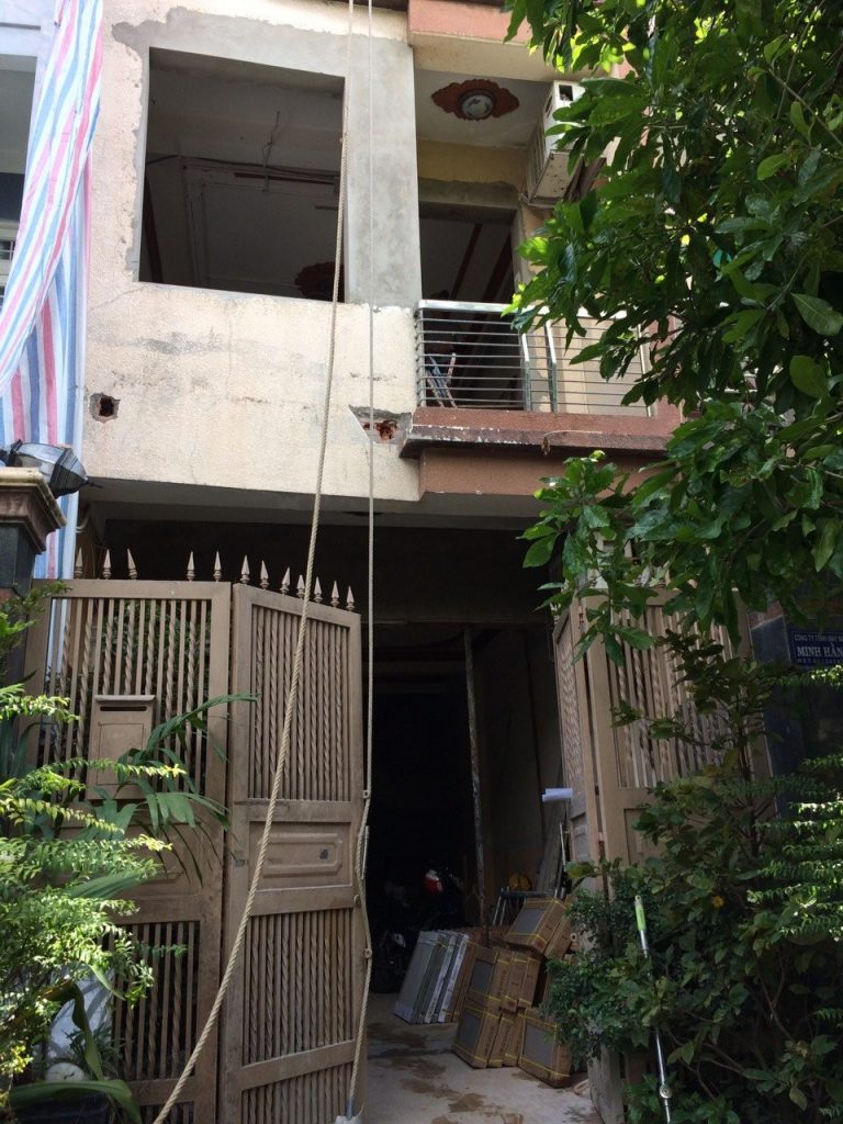 Công trình nhà phố nhận gạch Taicera