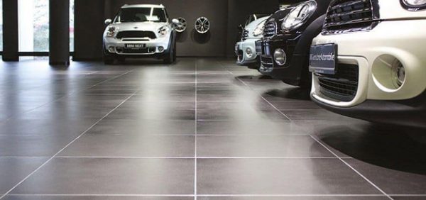 Gạch dày 20mm cho lối xe